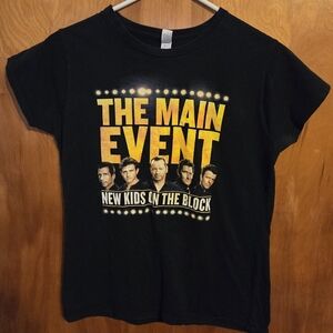 New Kids On The Block Main Event Women's Girly T Shirt Size L